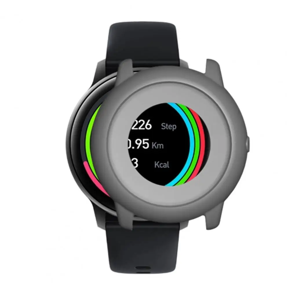 

Durable Silicone Waterproof Smart Watch Protective Case for Xiaomi IMILAB KW66 Smart Wearable Devices Accessories