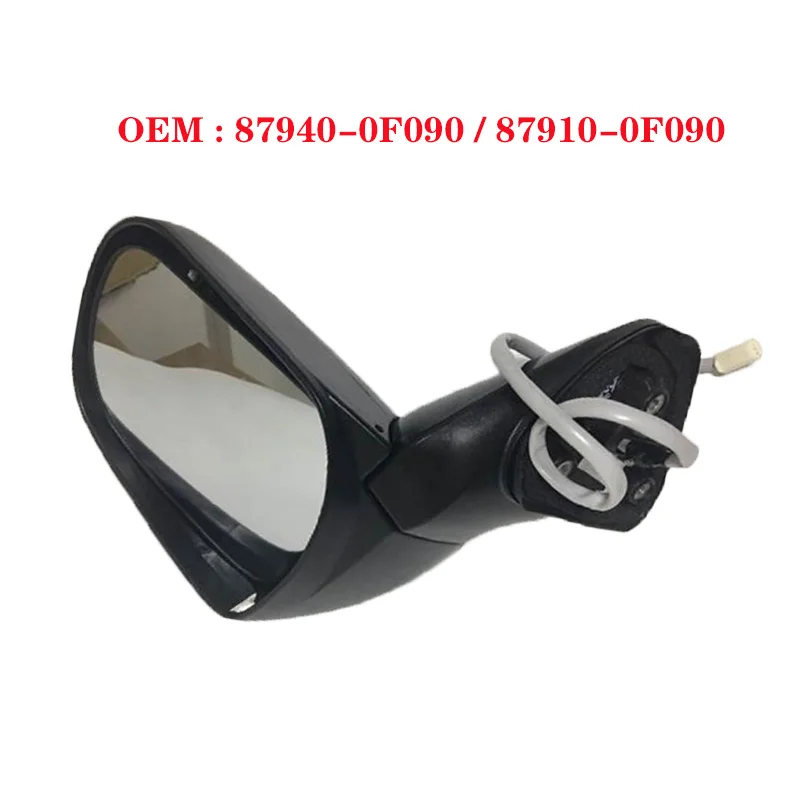 

87940-0F090 LH 87910-0F090 RH Rearview Mirror Cover Car Mirror Rearview Side Mirror 5P For E'Z ZGR20,21 2011-