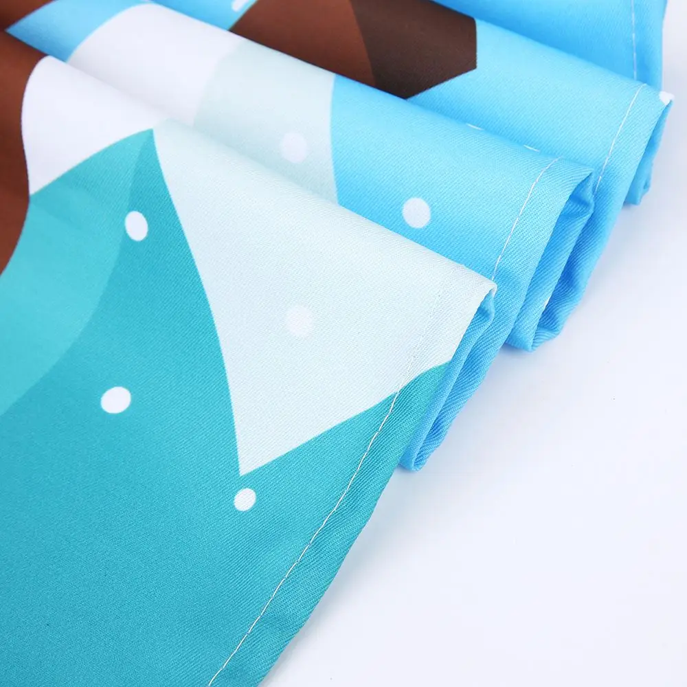 2019 Рождество скатерти Водонепроницаемый маслостойкая Ткань Скатерть мультфильм