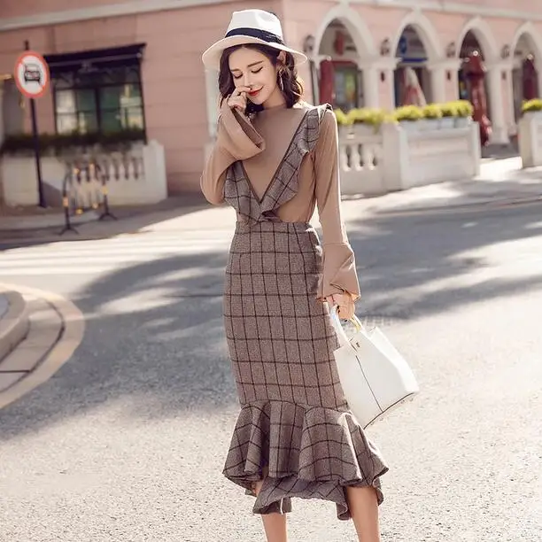 2020 Весна Высокое качество Новые Подиумные Женские топы с расклешенными рукавами