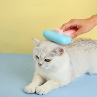 automatic dog brush cat comb massage pet comb remove hair fur brushes cleaning tool steel needle kitten puppy suppliers