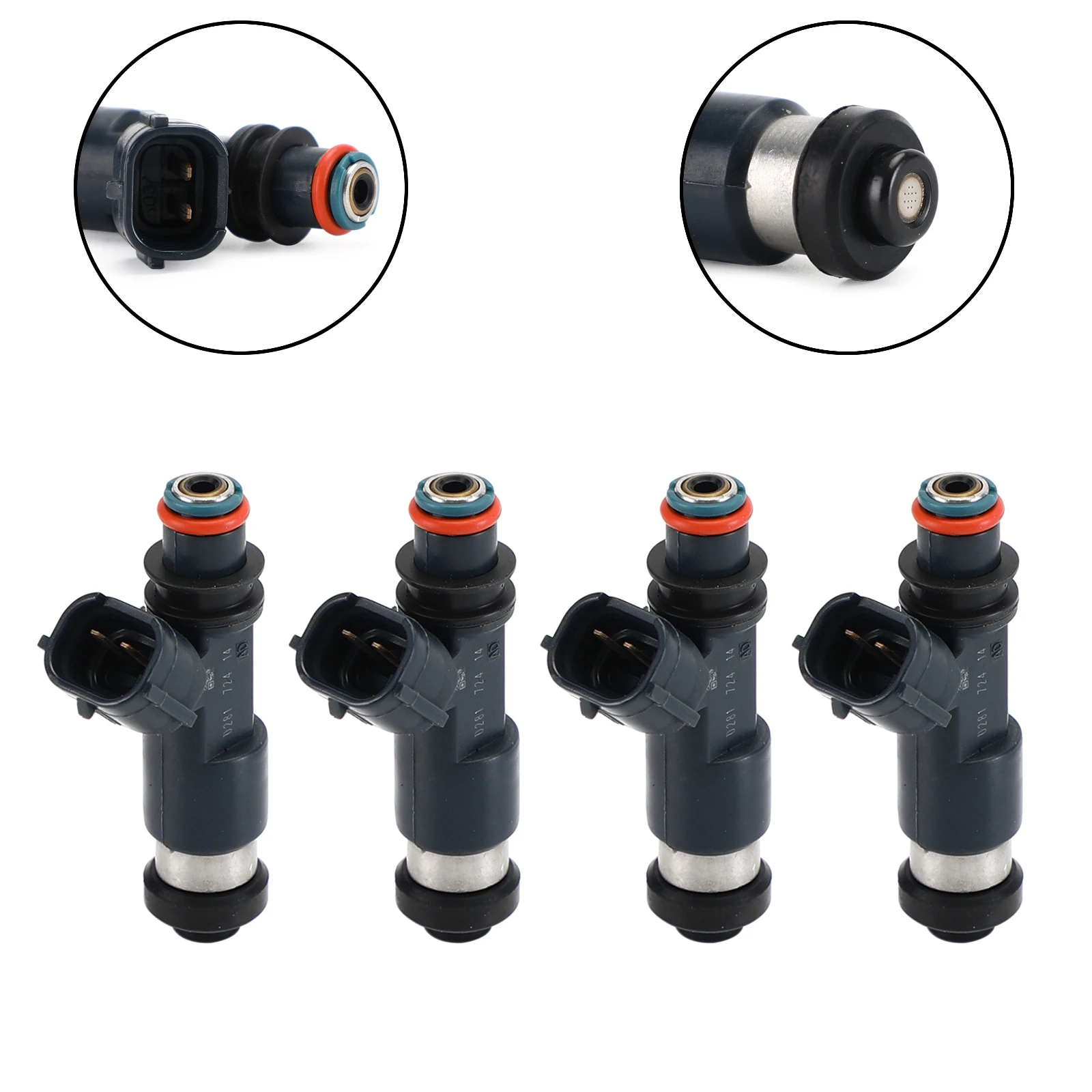 

Artudatech 4PCS Fuel Injectors 195500-0281 Fit For Mitsubishi Galant Eclipse 2.4L 2004-2012 Car Auto Parts