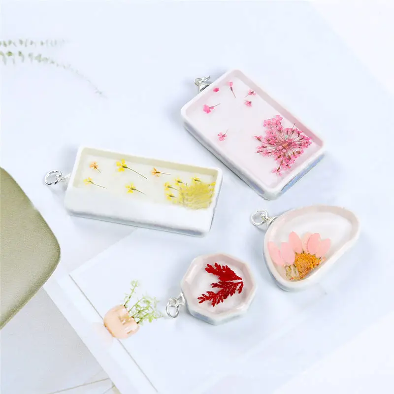 1 шт. керамический открытый задний ободок Подвески Смола рамка белый