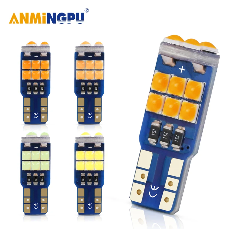2 шт. светодиодные лампы W5W 3030SMD T10 12 В|Сигнальная лампа| |