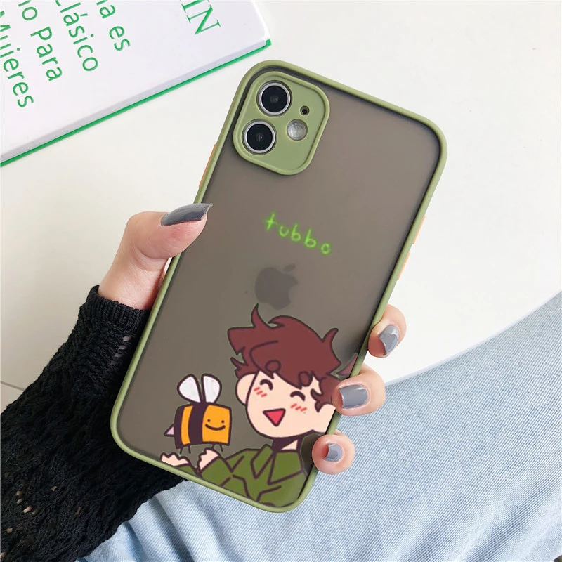 ZUIDID Dream Smp Clear Phone Case For iPhone 12 Pro MAX 11 XS X XR 13 SE20 7 8 6Plus Cartoon Japan Anime Hard Matte Cover Shell