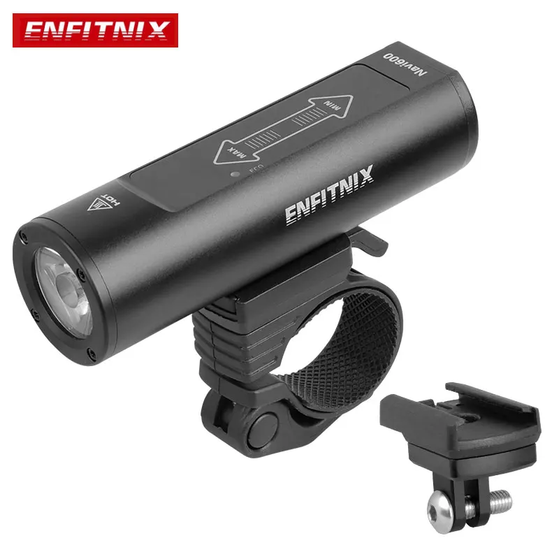 Enfitnix Navi600 велосипедный светильник без затемнения цифровой дисплей рабочего