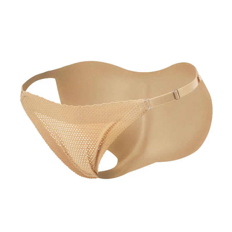 Женское нижнее белье моделирующее поддельные ягодицы персиковые утягивающие