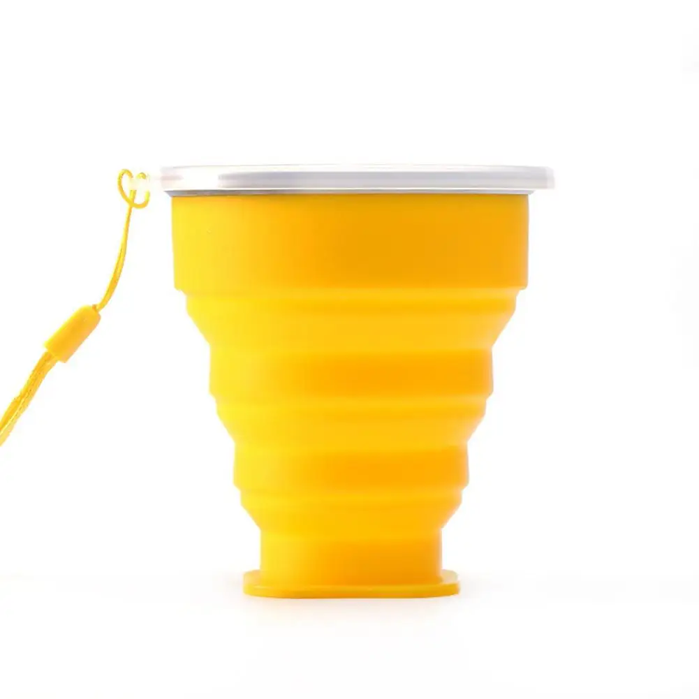 Горячая Распродажа уличные чашки с нежной текстурой выдвижная Питьевая кружка