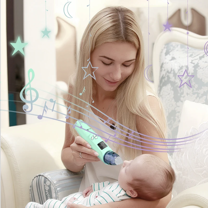

Babyfutur Baby Nasal Aspirator Electric Nose Cleaner Newborn infantil Safety Sanitation Nasal dischenge patency tool aspire