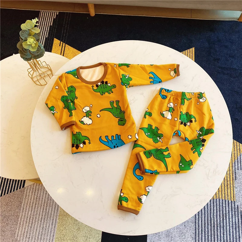 

Kids Pajamas Baby Clothing Set Children Cartoon Sleepwear Autumn Cotton Nightwear Boys Girls Pyjamas Pajamas Set