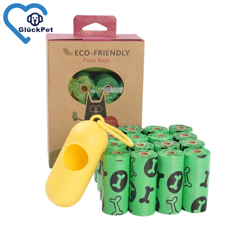 

Biodegradable Dog poop bag free Carrier Case gift