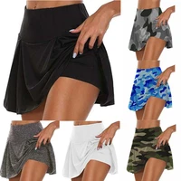 athletic running golf pleated workout running skirt with shorts womens tennis