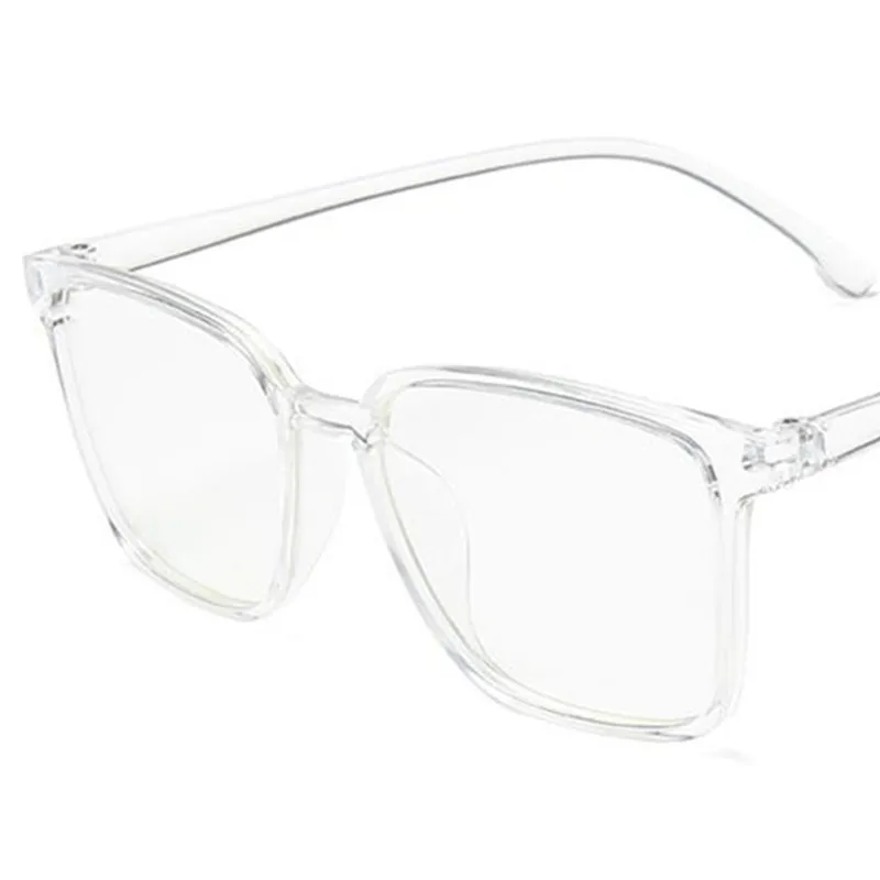 10P Fashion Anti-Blue Glasses Women & Men Optical Eyewear Unisex Rectangle Spectacles Anti-UV Spectacles Simplicity Eyeglasses