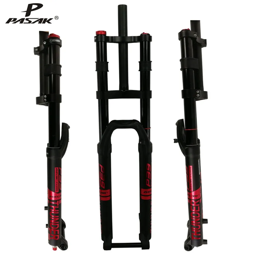 PASAK MTB велосипедная передняя вилка с двойным плечевым ремнем демпфирующая