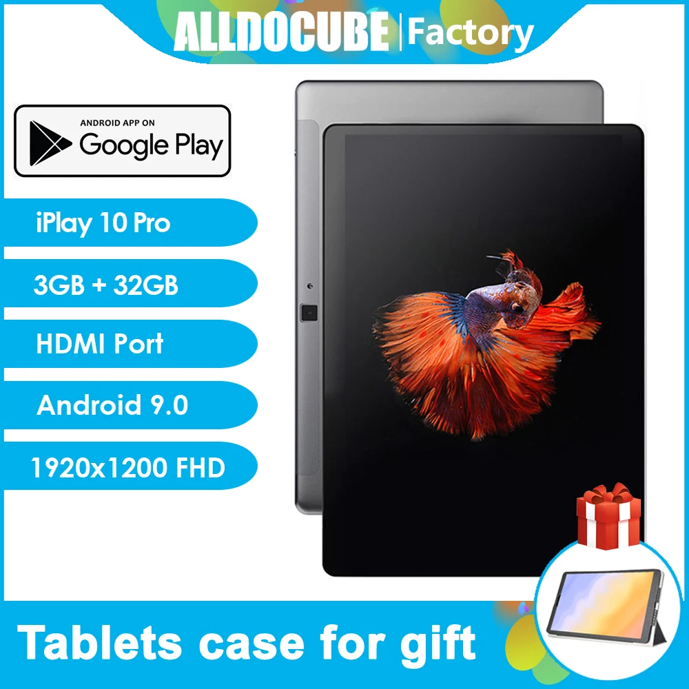 Ветвью Alldocube и iPlay10 Pro 10 1 дюймов Wi Fi планшетный ПК с системой андроида 9 0 MT8163 4 ядра
