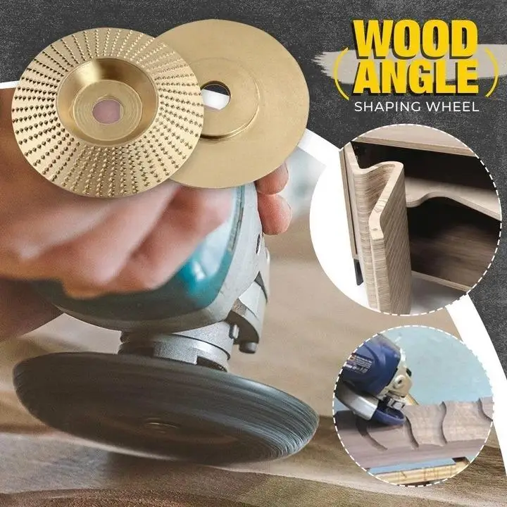 

High Quality Woodworking Grinding Wheel Rotary Disc Sanding Wood Carving Tool Abrasive Disc Tools For Angle Grinder 16/22MM Bor