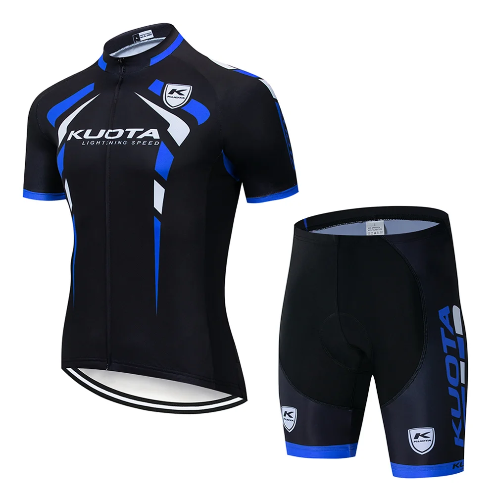 Short suit Pro Команда UCI Велоспорт Джерси KUOTA Велоспорт Набор 9D Гель Короткий рукав гоночный MTB костюм Майо велосипед одежда Ropa Ciclismo - Цвет: Short suit