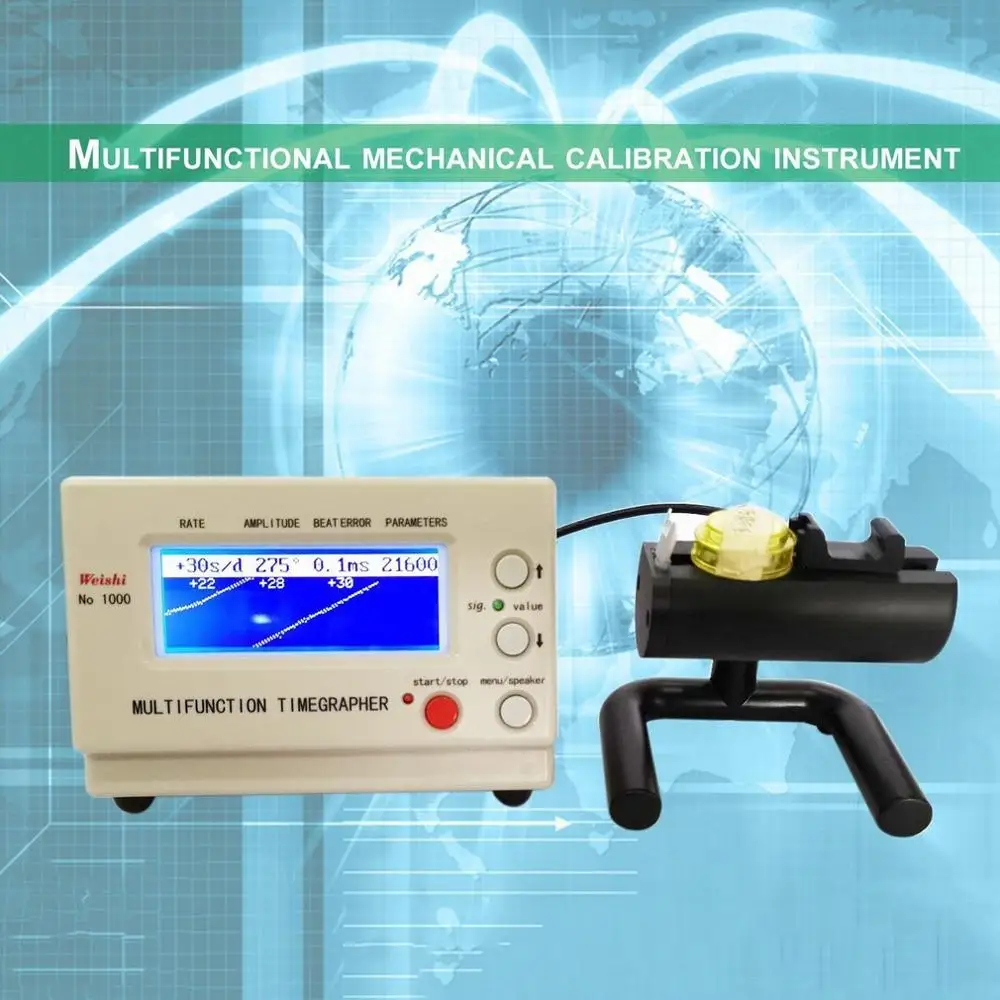 

Mechanical Watch Tester Timing Timegrapher Watch Timing Machine Tester Calibration Repair Tools for Repairers and hobbyists