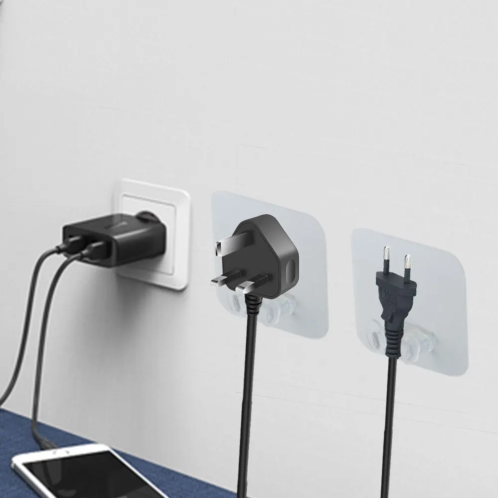 Настенный крючок для хранения 2 шт. настенная клеевая вешалка розетки