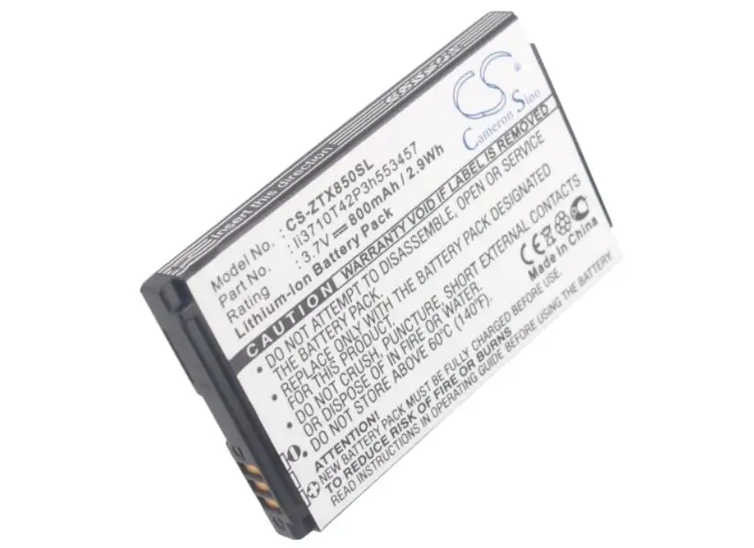 

Аккумулятор cameron sino 800 мАч для TELSTRA C170 C190 C366 C370 C500 C580 C79 E160 E850 F100 F102 F103 F105 F106 F107 F110 F120 F152