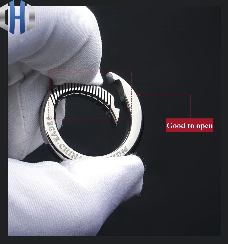 Автомобильный брелок из титанового сплава мужской подвесной кулон креативная