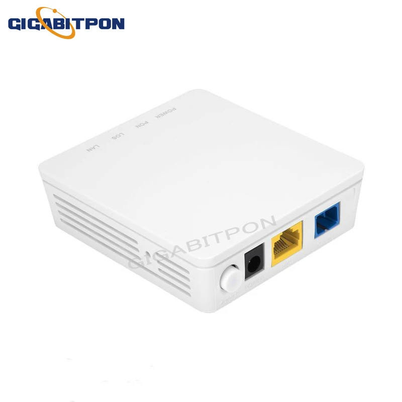 

Huawei gpon onu sc upc/apc hg8010h eg8010h gpon modem router fiber optic 1ge port with power no box