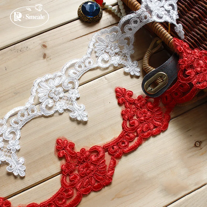 

Bridal Border Lace Trim Fabric DIY Handmade Wedding Veil Jewelry Lace Clothing Accessories RS3534