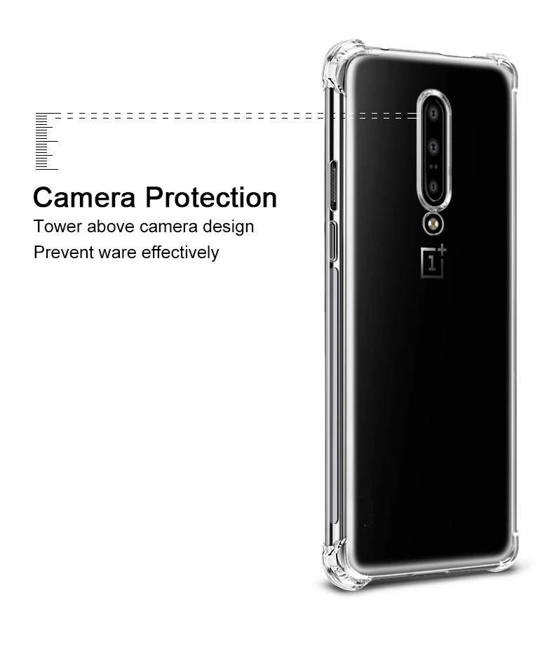 

Air Cushion Shockproof Case for OnePlus Nord N10 5G N100 Case Oneplus 8 Pro 8T 7 7T Pro 6 6T 5 5T 3 3T Airbag Silicone TPU Cover