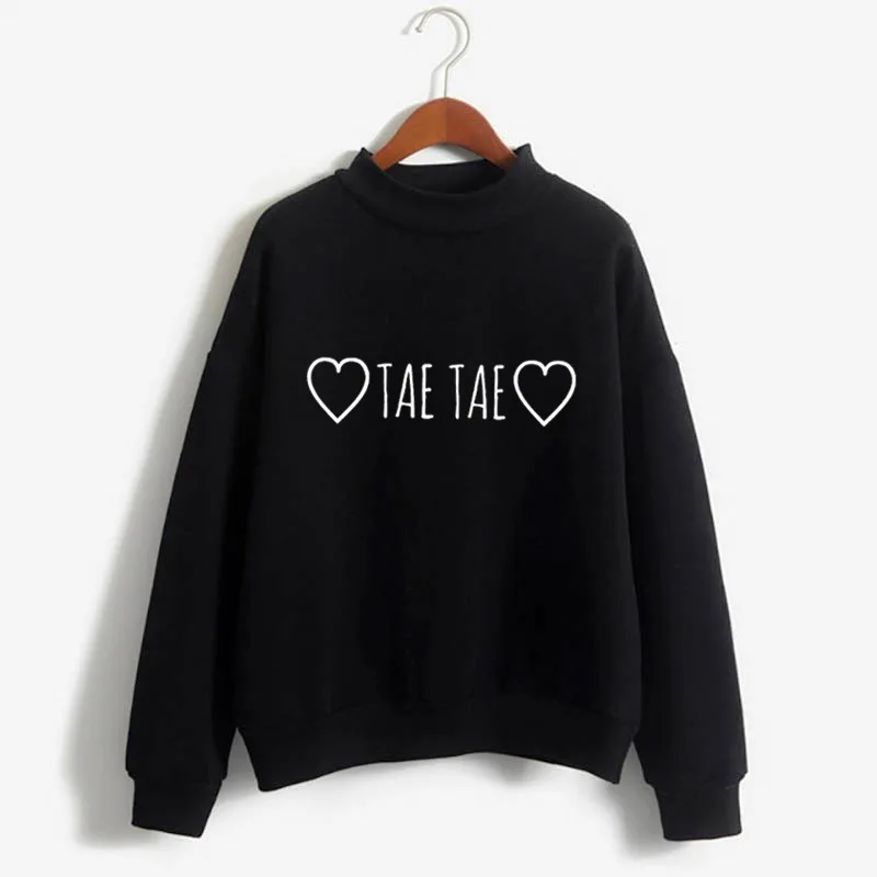 

Women Love Student Print Thicken Y2K Casual Hoodie Winter Sweatshirt Oversize Harajuku Streetwear Hooded Sport Outfit Hood New