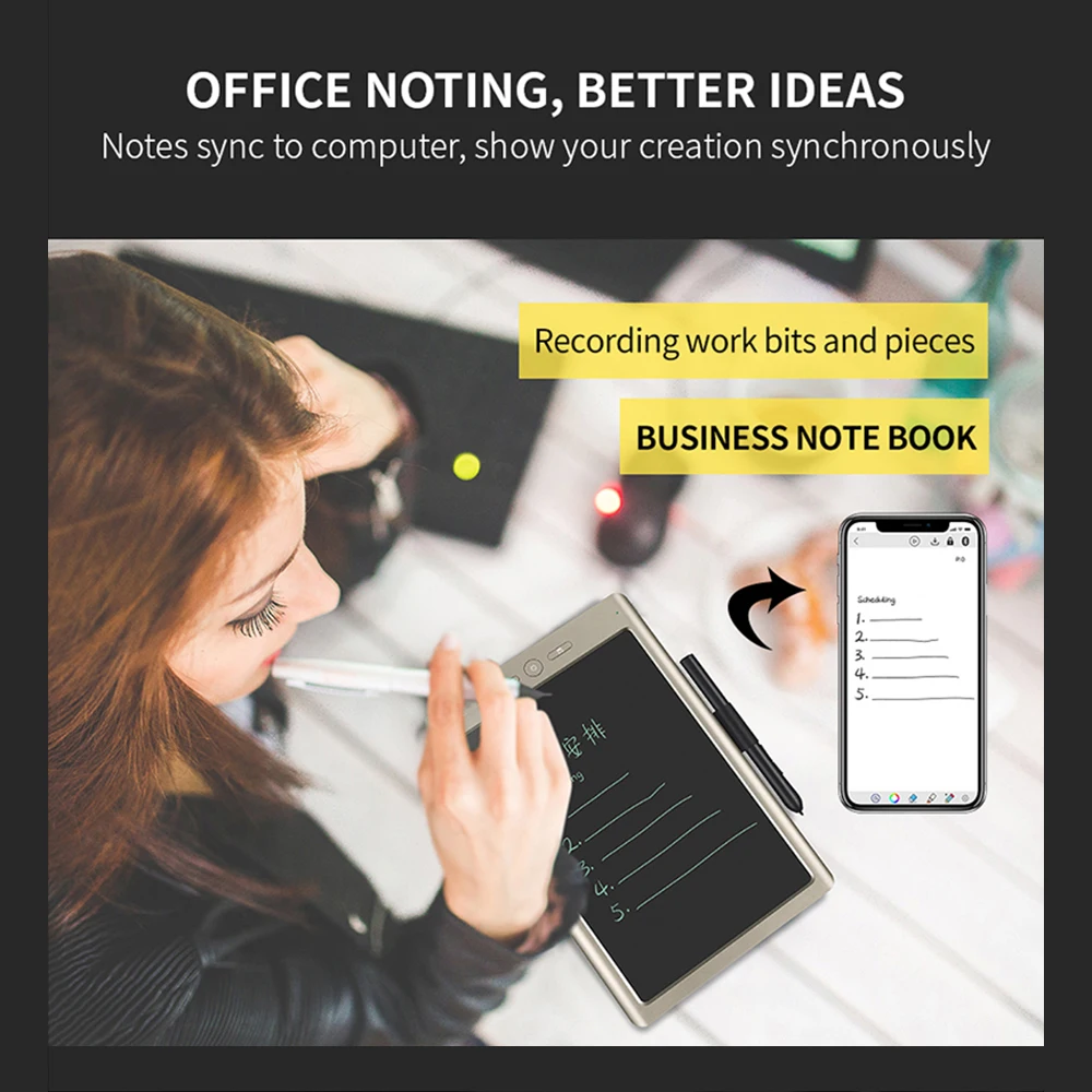 Блокнот для заметок рисования с ручкой-стилусом 10 дюймов | Компьютеры и офис
