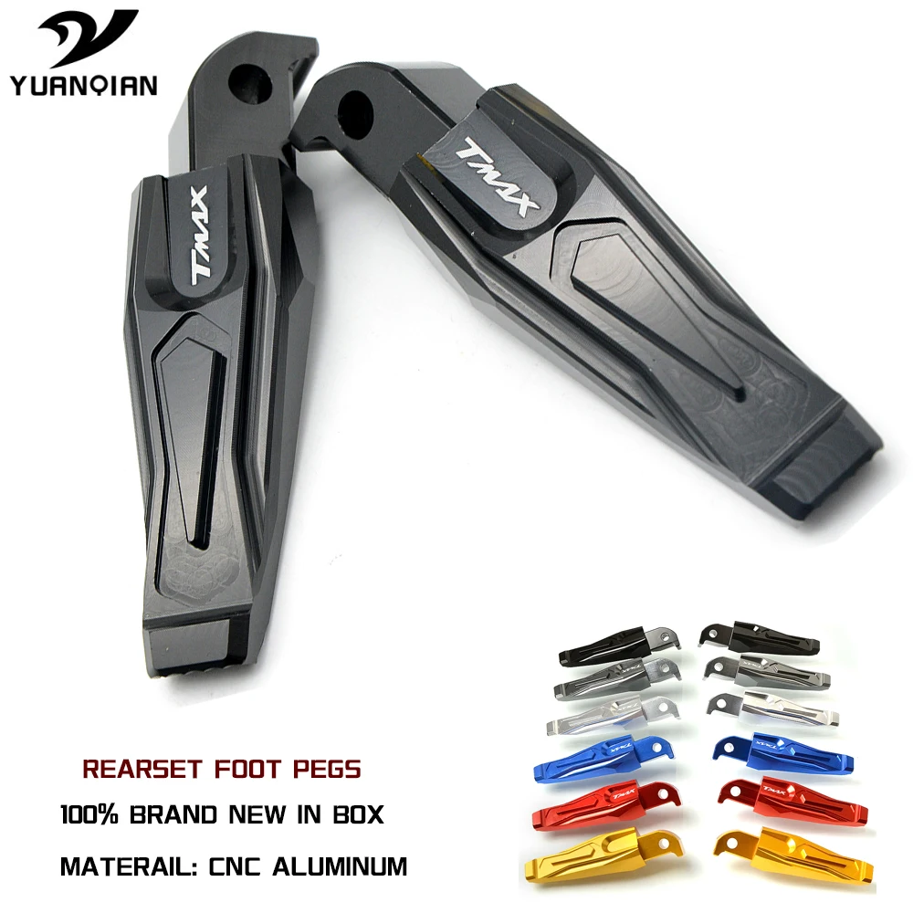 Аксессуары для мотоциклов складные Задние подножки алюминиевые Мото части YAMAHA