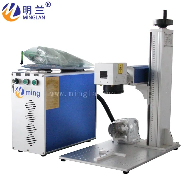 50W separated fiber laser nameplate Marking machine 20w 30w 50w Fiber metal engraving suitable for SS |