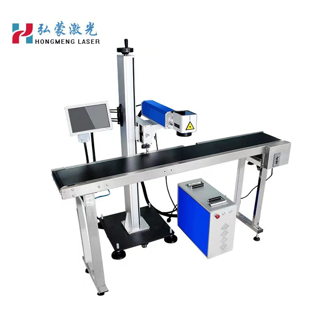 

Water Bottle Cable Flying Online Production Line Fiber Laser Marking Machine