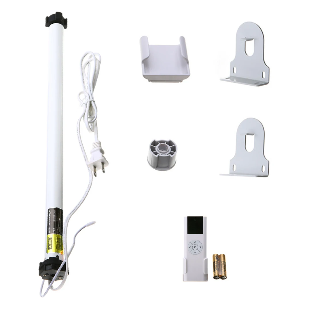 AC 100 240V электрические роликовые жалюзи трубчатый двигатель с дистанционным