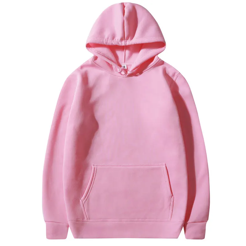 Мужская толстовка с капюшоном Повседневная однотонная весна осень 2019|Мужские