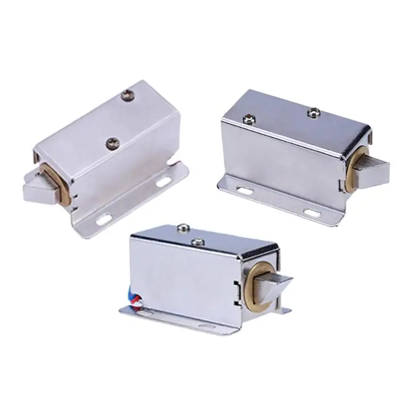 Электронный дверной замок наклонный правый 12 В 0 4 А сборка соленоидное