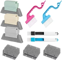 13 window slot cleaning brush kit window slot cleaning brush hand held slot cleaning tool cleaning and replacement cloth