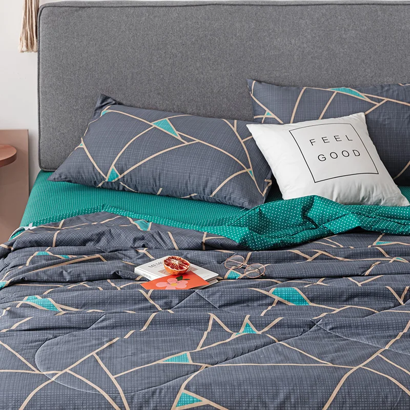 1 шт. покрывало/одеяло из 100% хлопка геометрической формы хорошо использовать в