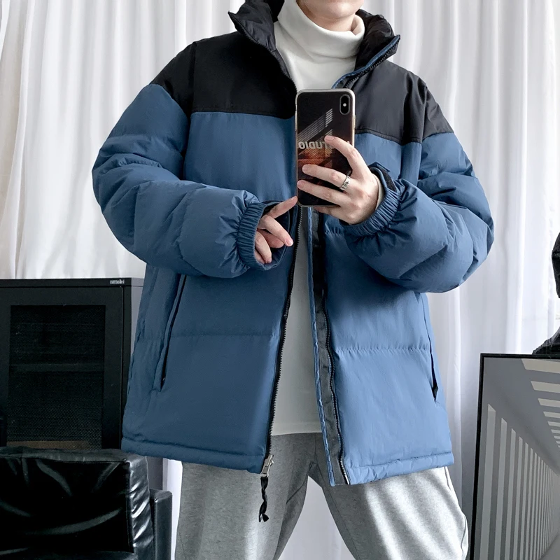 

Гавайская рыба зимние куртки мужские теплые толстые повседневные хлопковые куртки водонепроницаемое пальто ветрозащитные парки Новинка 2021