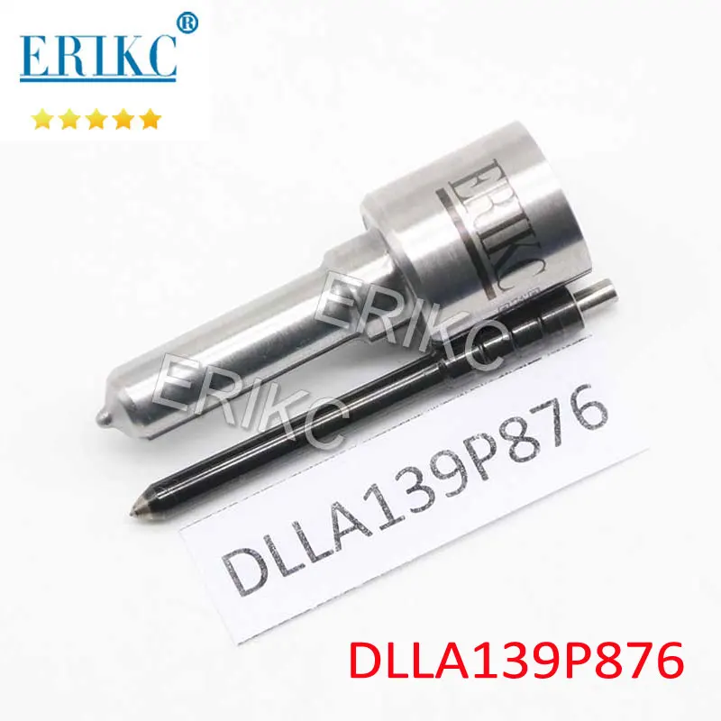 

ERIKC DLLA 139 P 876 Diesel Injector Oil Nozzle Tip DLLA139P876 Common Rail Spare Parts Nozzle for Denso Sprayer