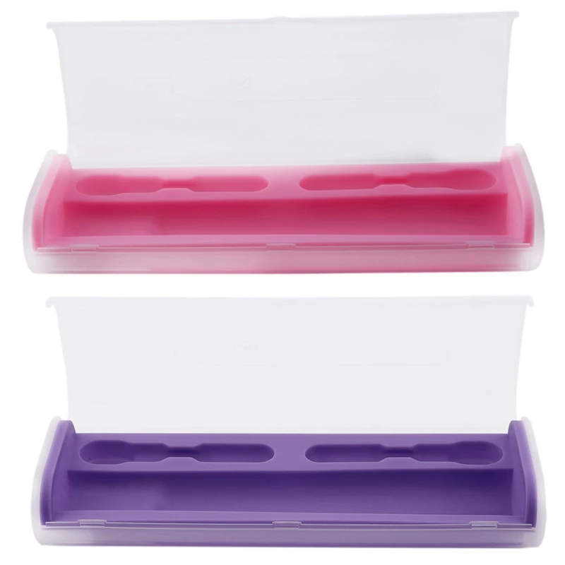 2 шт. переносная электрическая зубная щетка держатель Чехол Коробка для