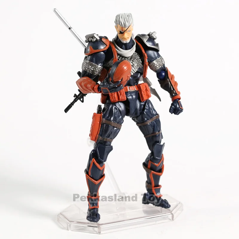 Удивительная экшн-фигурка Yamaguchi револьтеч серии No 011 Deathstroke из ПВХ коллекционные