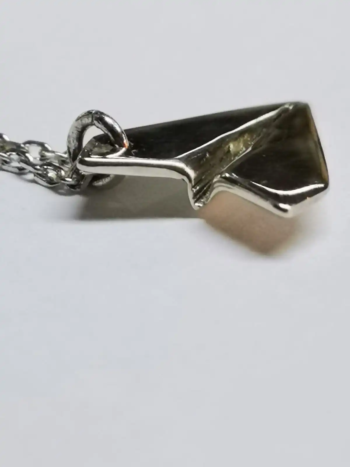 

925 STERLING SILVER ORİGAMİ AIRCRAFT MEN WOMEN NECKLACE