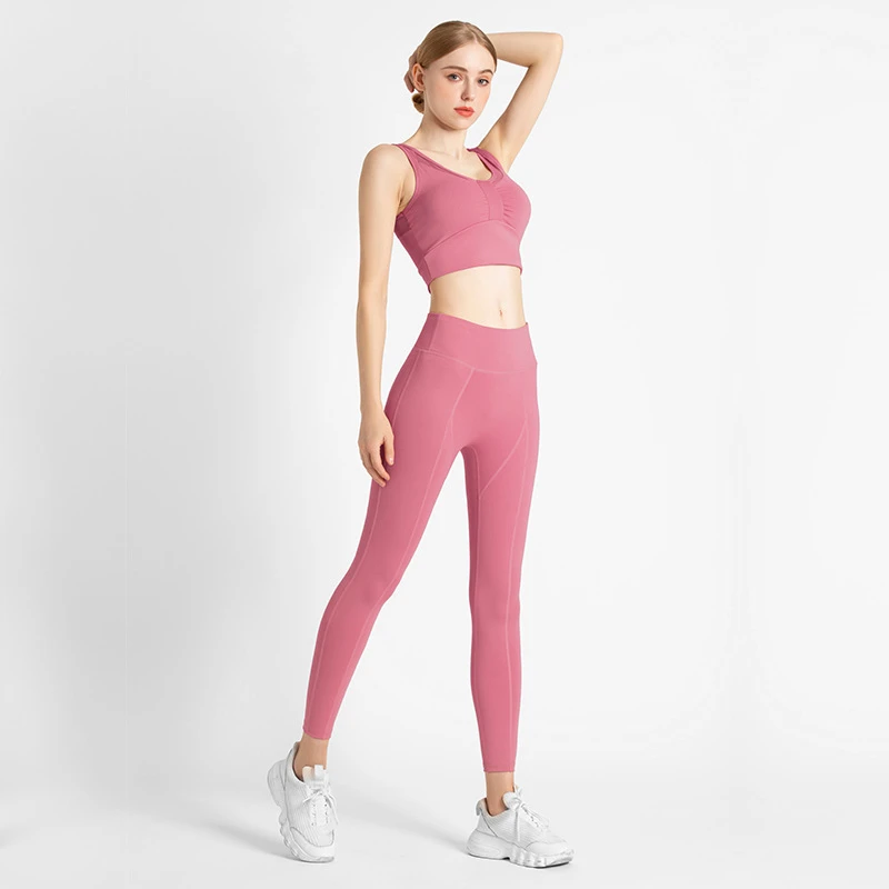 Костюм для йоги COZOK женский спортивный костюм новый красивый бюстгальтер спины и