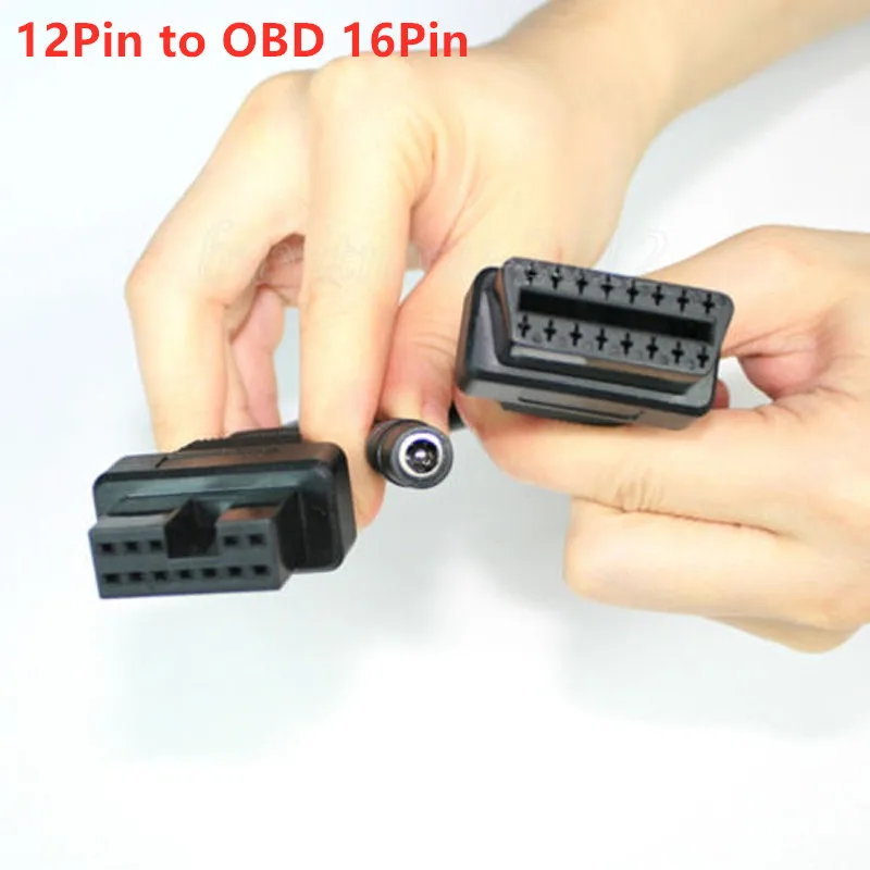 Высокое качество для Mitsubishi 12Pin до 16Pin женский OBD 2 Диагностика расширения