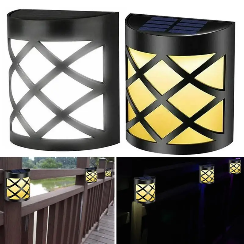

LED Solar Light Waterproof 6 LEDs Street Light Solar Powered Sensor Wall Lamp for Outdoor Path Roof Corridor Garden
