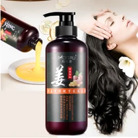ginger essence herbal natural hair growth collagen protein anti hair loss shampoo for dry treatment hair care 500ml