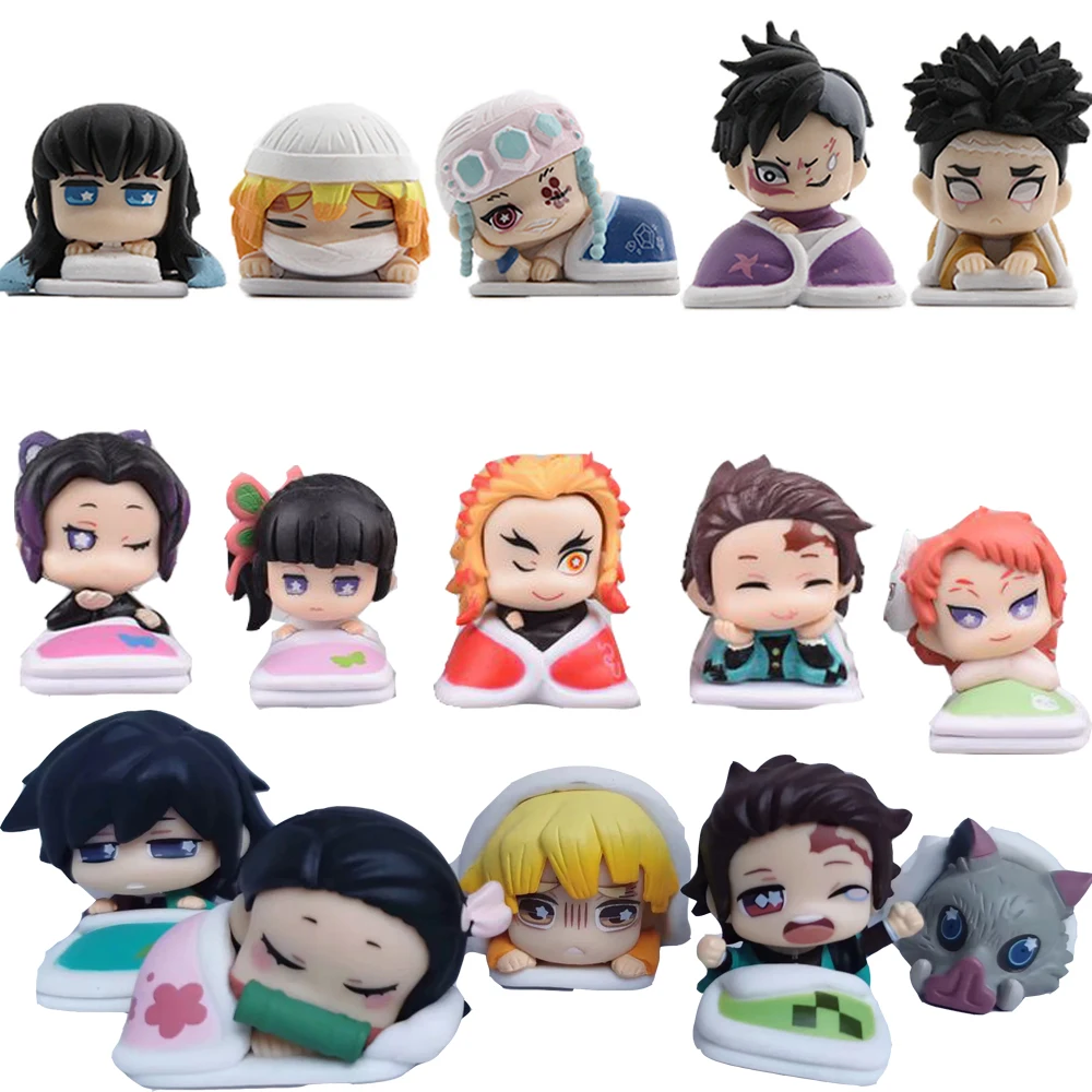 

ПВХ экшн-фигурка из аниме «рассекающий демонов», 5 шт./компл.