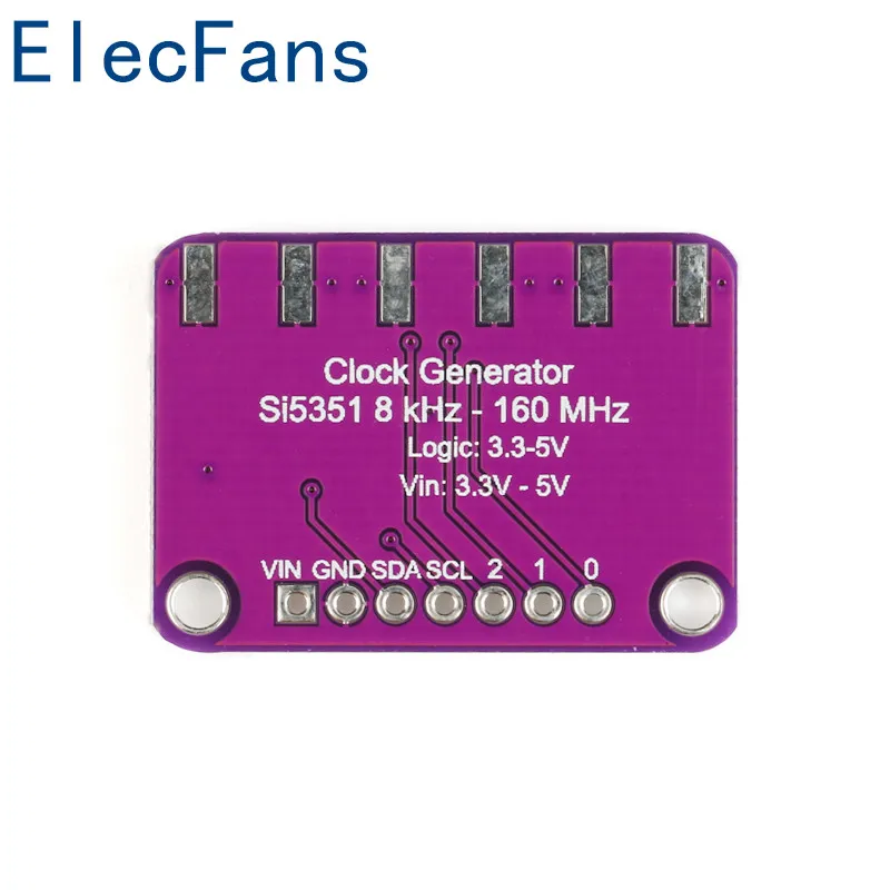 Si5351 модуль генератора сигналов часов высокочастотный сигнал прямоугольная