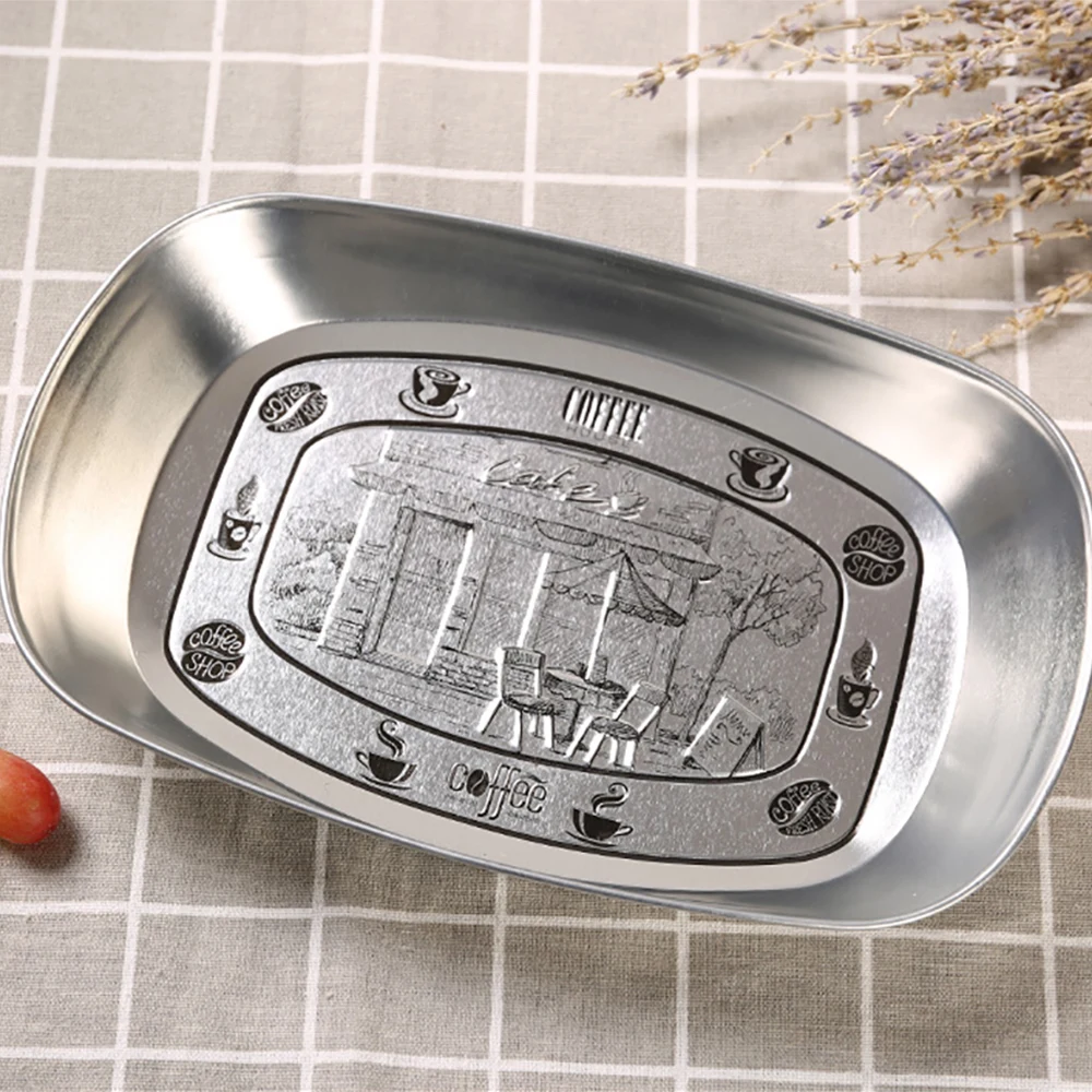 Железная пластина в форме лодки Фруктовая тарелка фрукты чаша Сухофрукты блюдо